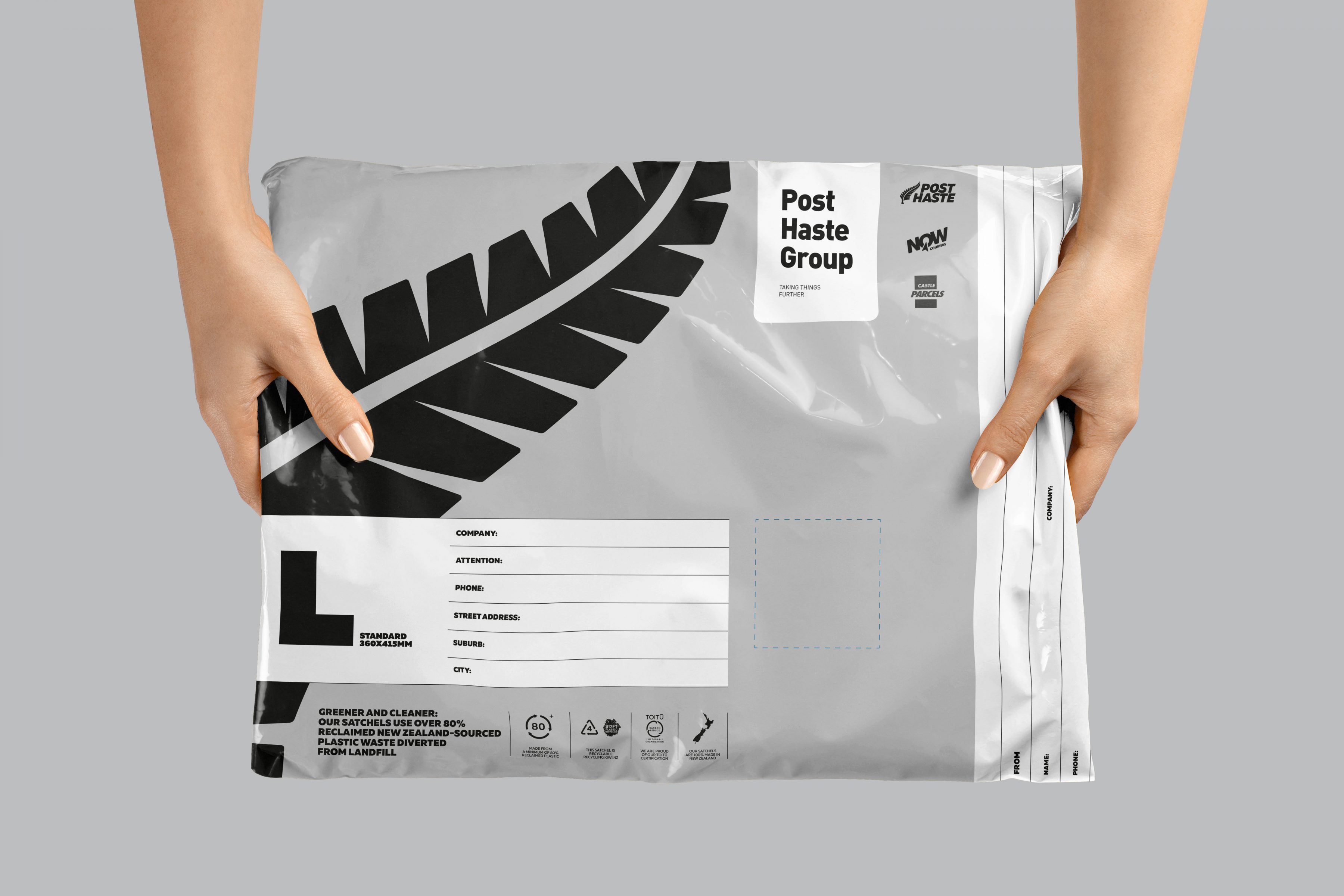 Post Haste Couriers Voice Brand Agency