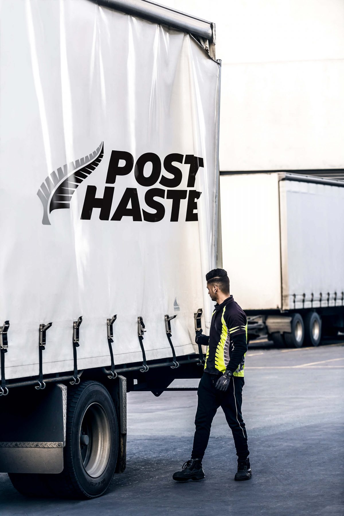 Post Haste Couriers Voice Brand Agency